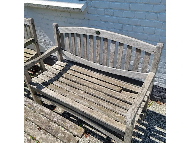 3x tuinbank met tafel - afbeelding 5 van  10