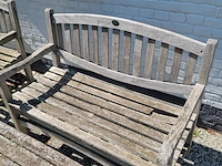 3x tuinbank met tafel - afbeelding 5 van  10