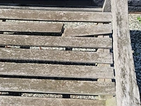 3x tuinbank met tafel - afbeelding 6 van  10