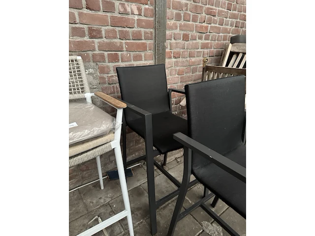 3x tuinstoel, barstoel - afbeelding 5 van  6