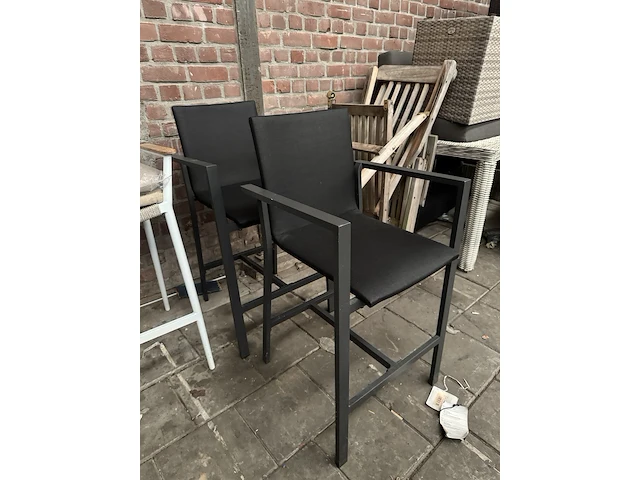 3x tuinstoel, barstoel - afbeelding 6 van  6