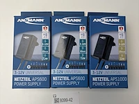 3x universele opladers ansmann - afbeelding 1 van  1
