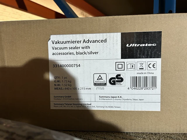 3x vacuümsealer ultratec - afbeelding 2 van  5