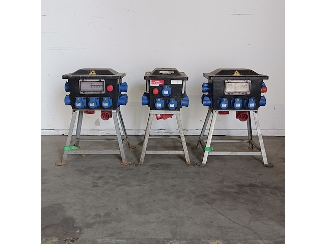 3x verdeelkast, rondo - afbeelding 1 van  12