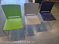 3x vergaderstoelen - afbeelding 1 van  2