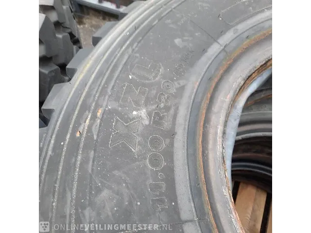 3x vrachtwagenband michelin, xzl - afbeelding 3 van  5