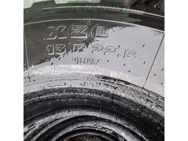 3x vrachtwagenband, michelin, xzl - afbeelding 5 van  5