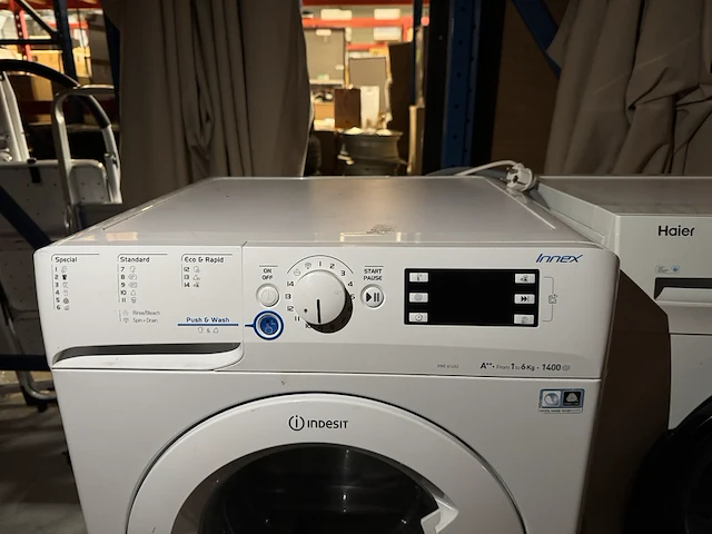 3x wasmachine haier hw60-14829, indesit - afbeelding 8 van  8