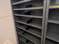 3x werkplaats vakkenkast grijs - afbeelding 4 van  6