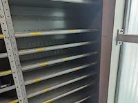 3x werkplaats vakkenkast grijs - afbeelding 4 van  5