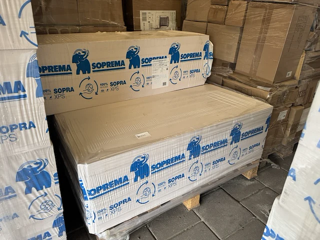 3x xps wfi 1250x600x100mm rd:2.85 4pl/pak(=3,00m²) soprema - afbeelding 1 van  3