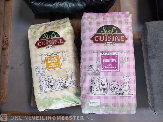 3x zak hondenvoer sief's cuisine - afbeelding 3 van  5