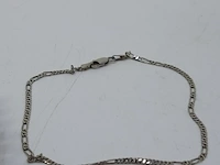 3x zilveren armband en 1x hanger - afbeelding 8 van  13