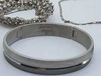 3x zilveren armband en 1x hanger - afbeelding 11 van  13