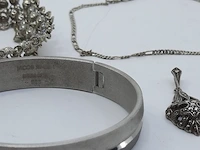 3x zilveren armband en 1x hanger - afbeelding 13 van  13