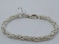 3x zilveren armband - afbeelding 2 van  9