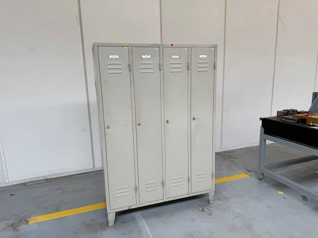4-delige lockerkast - afbeelding 1 van  2