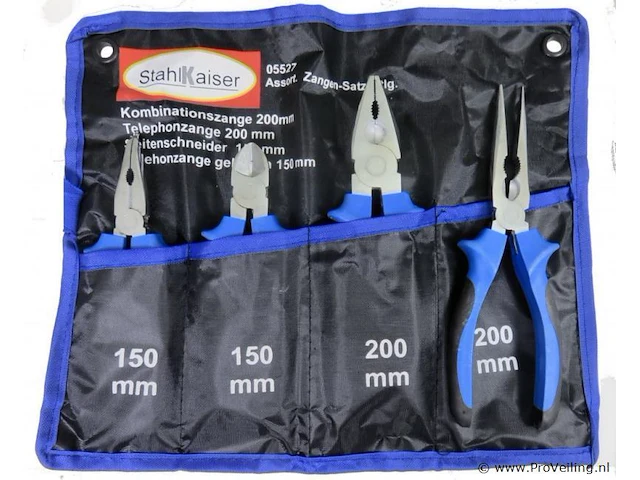 4-delige tangenset - afbeelding 2 van  2