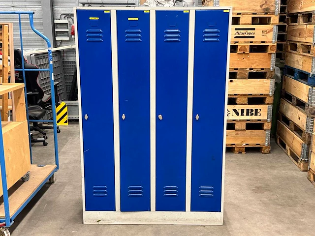 4-deurs lockerkast (6x) - afbeelding 1 van  3