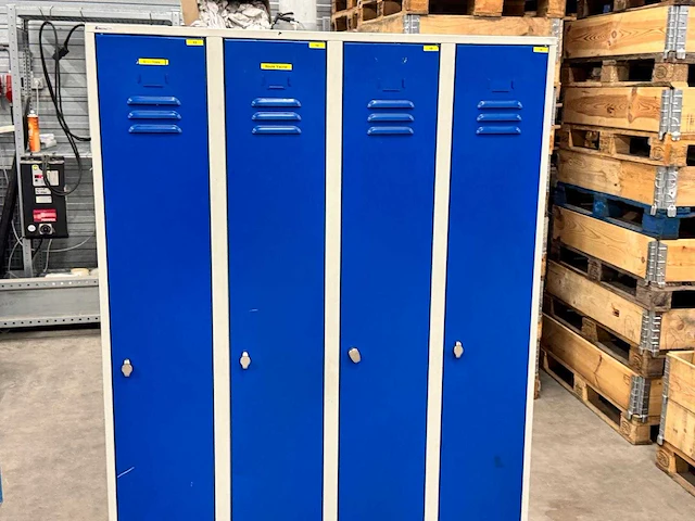 4-deurs lockerkast (6x) - afbeelding 2 van  3