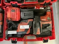 4 hilti te6- a36 drs 36v + afzuiger boormachine - afbeelding 7 van  9