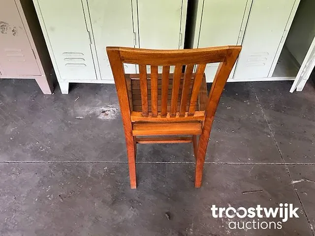 4 houten eetkamerstoel - afbeelding 2 van  3