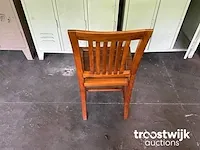 4 houten eetkamerstoel - afbeelding 2 van  3