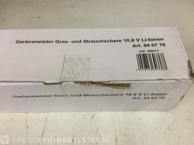 4 in 1 accu gras en heggeschaarset gartenmeister, 940770, groen/zwart/zilver - afbeelding 3 van  4