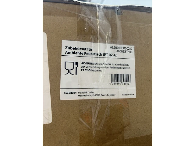 4-in-1 ambiente vuurtafel accessoireset meateor - afbeelding 4 van  5