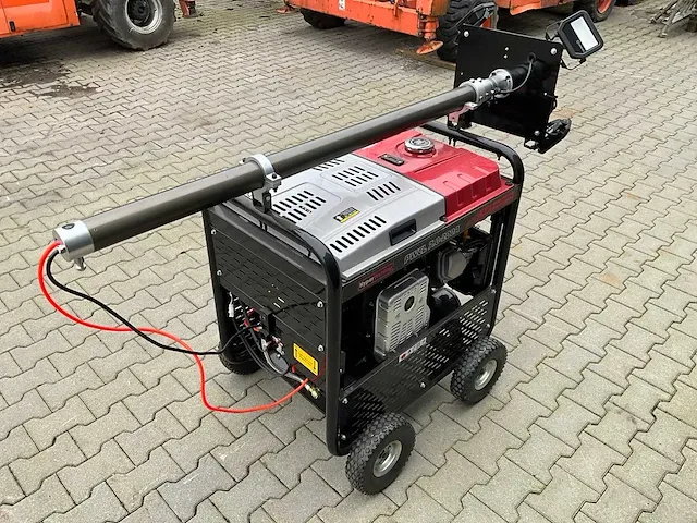 4-in-1 mobiel werkstation (lastoestel+generator+compressor+lichtmast) - afbeelding 3 van  23