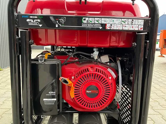 4-in-1 mobiel werkstation (lastoestel+generator+compressor+lichtmast) - afbeelding 5 van  23