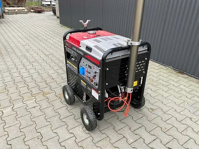 4-in-1 mobiel werkstation (lastoestel+generator+compressor+lichtmast) - afbeelding 7 van  23