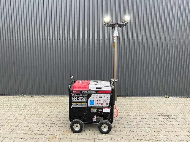 4-in-1 mobiel werkstation (lastoestel+generator+compressor+lichtmast) - afbeelding 17 van  23