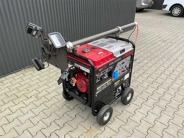 4-in-1 mobiel werkstation (lastoestel+generator+compressor+lichtmast) - afbeelding 22 van  23