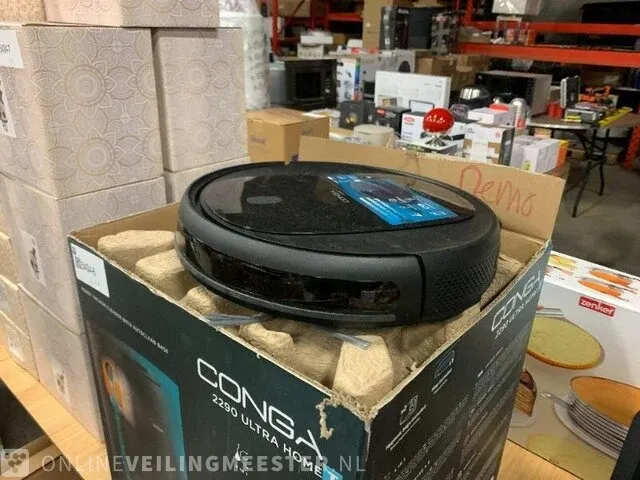 4-in-1 robotstofzuiger met app-besturing cecotec, conga 2290 ultra home t - afbeelding 4 van  6