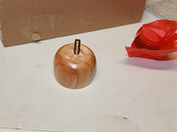 4 knoppen voor kasje met vilt - afbeelding 2 van  3