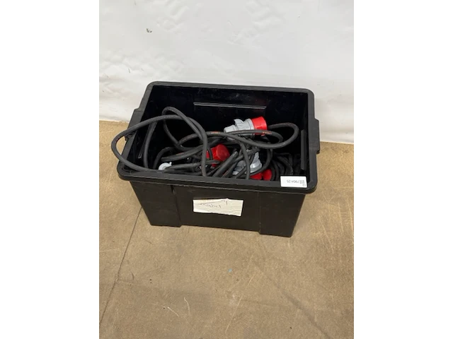 4 krachtstroom kabel 5 meter lineax - afbeelding 4 van  4
