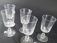 4 kristallen glazen - afbeelding 2 van  5