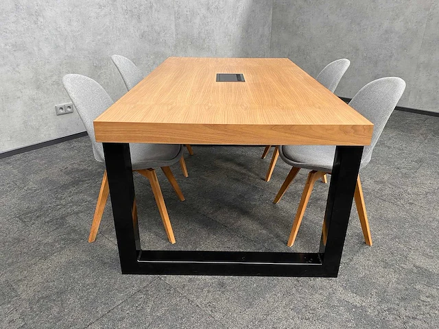 4 persoons conferentieset 180x100 - afbeelding 1 van  14