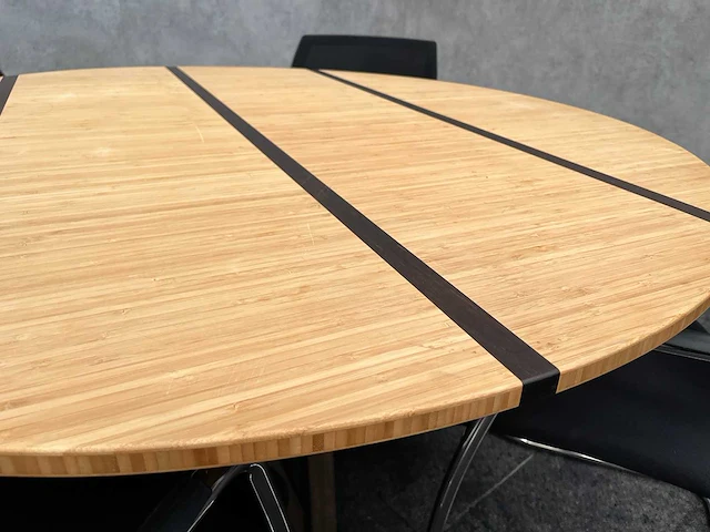 4 persoons design conferentie set ø140 - afbeelding 4 van  17