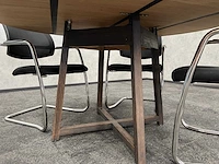 4 persoons design conferentie set ø140 - afbeelding 7 van  17