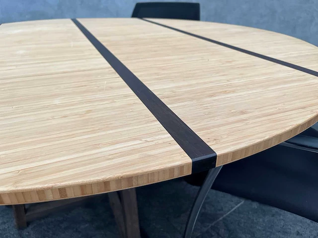 4 persoons design conferentie set ø140 - afbeelding 9 van  17