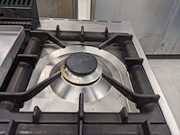4 pits gasfornuis met bakplaat, boretti, model mbr 90 f rb - afbeelding 6 van  23