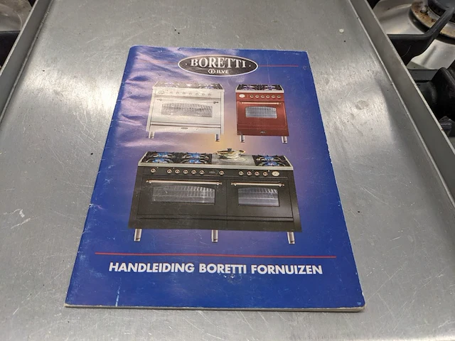4 pits gasfornuis met bakplaat, boretti, model mbr 90 f rb - afbeelding 16 van  23