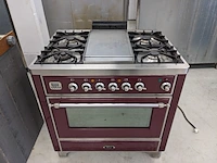 4 pits gasfornuis met bakplaat, boretti, model mbr 90 f rb - afbeelding 12 van  23