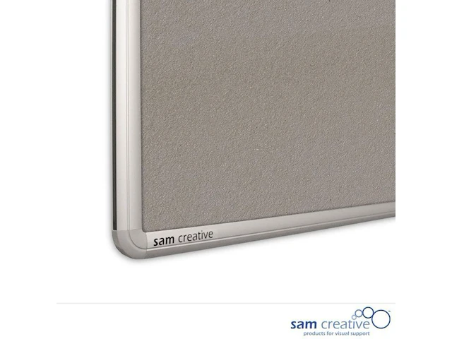 4 prikbord forbo bulletin grijs 90x120 cm sam creative, pbbum090120 - afbeelding 2 van  4