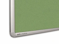 4 prikbord forbo bulletin groen 100x150 cm sam creative, pbbus100150 - afbeelding 2 van  2