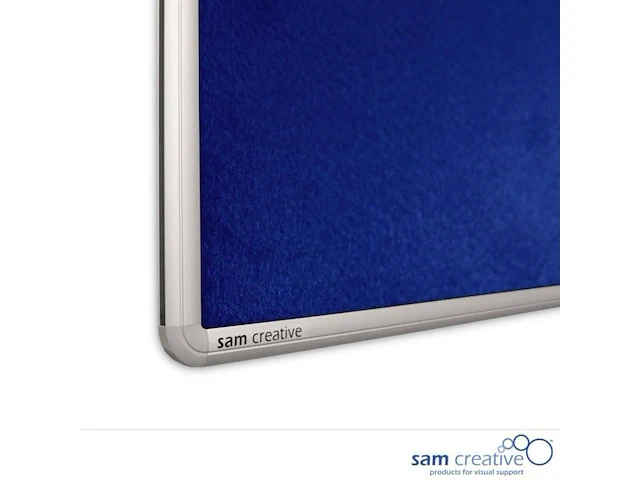 4 prikbord pro series marine blue 100x180 cm sam creative, pbpsb100180 - afbeelding 2 van  3