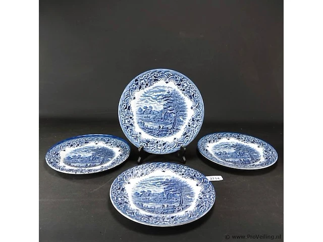 4 royal art stafforshire england sierborden - afbeelding 1 van  5
