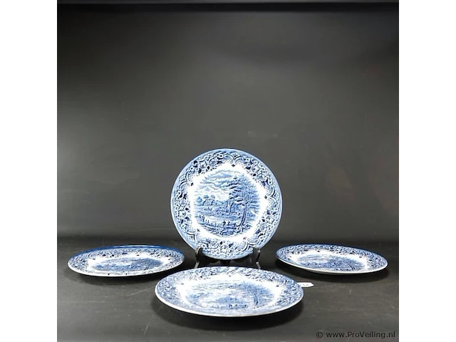 4 royal art stafforshire england sierborden - afbeelding 2 van  5